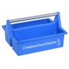 Blauer Werkzeugkasten aus Plastik