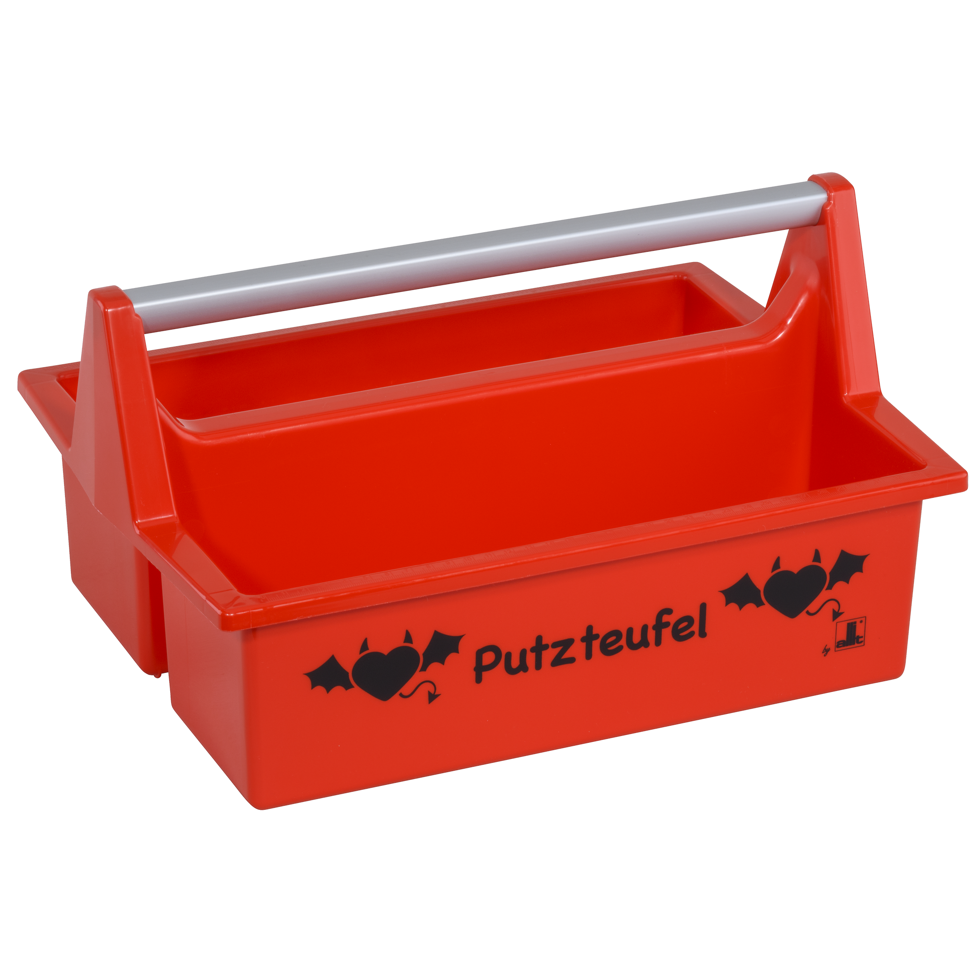 Tragekasten 'McPlus Carry' rot mit Aufdruck 39,5 x 21 x 21,5 cm