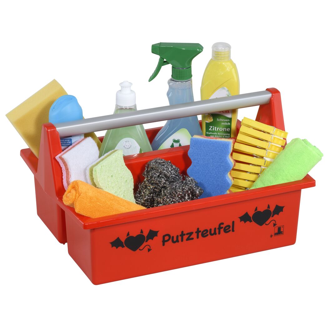 Tragekasten 'McPlus Carry' rot mit Aufdruck 39,5 x 21 x 21,5 cm