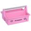 Tragekasten 'McPlus Carry' rosa mit Aufdruck 39,5 x 21 x 21,5 cm