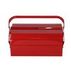 Werkzeugkasten Metall rot 42 x 20 x 20 cm