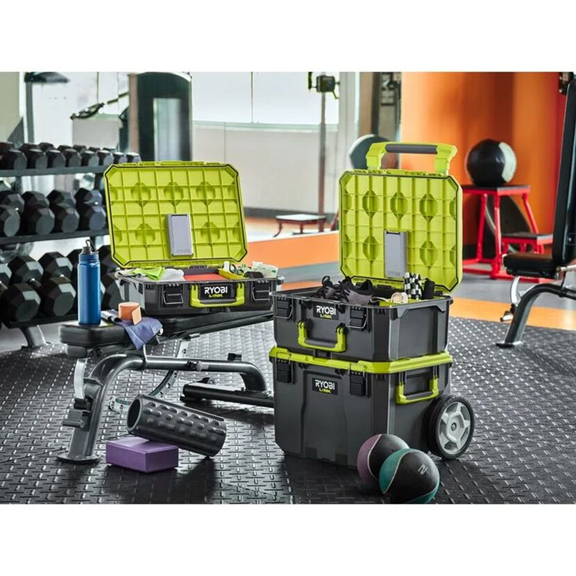 Werkzeugbox mit Rollen