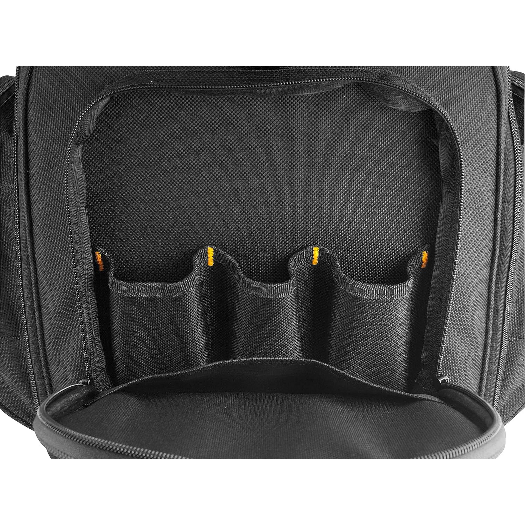 Werkzeugrucksack schwarz/gelb 31 x 45 x 16 cm