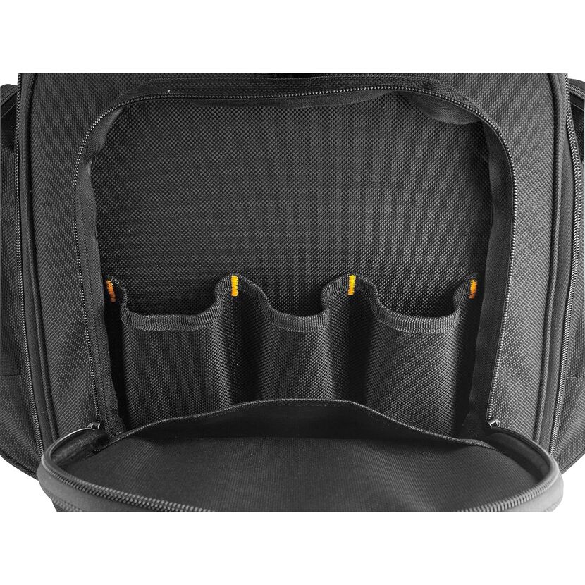 Werkzeugrucksack schwarz/gelb 31 x 45 x 16 cm