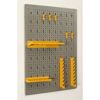 StorePlus Werkzeuglochwand 'Flex M 60' Euro-Lochung silbergrau