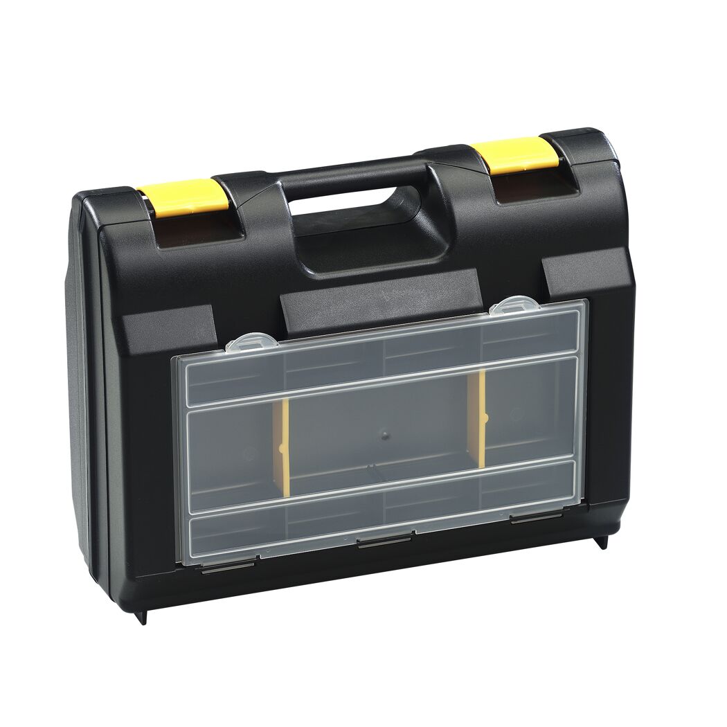 DinoPlus Universalkoffer 'Tool 41' schwarz/gelb 41 x 32 x 15,5 cm