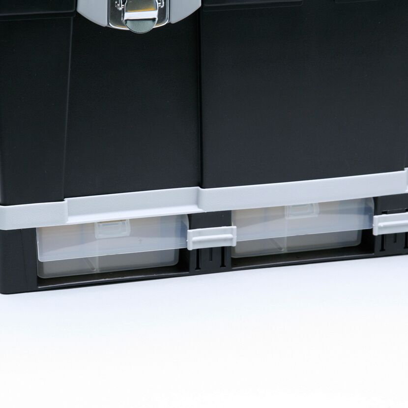McPlus Werkzeugkoffer 'Depot S 23' schwarz 58 x 28 x 33 cm