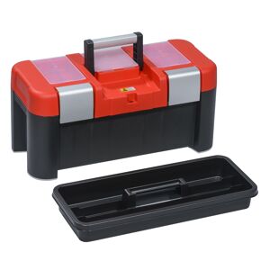 McPlus Profi-Werkzeugkoffer 'Alu 21' rot/schwarz 53 x 25 x 25 cm