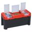McPlus Profi-Werkzeugkoffer 'Alu 25' rot/schwarz 64 x 29 x 29,5 cm