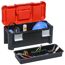 McPlus Profi-Werkzeugkoffer 'Alu 25' rot/schwarz 64 x 29 x 29,5 cm