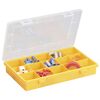 EuroPlus Sortimentskasten 'Basic 29/15' 15 Fächer gelb 29 x 18,5 x 4,6 cm