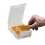 EuroPlus Sortimentskasten 'Basic 11/2-4' 2-6 Fächer transparent 17,5 x 12 x 4,4 cm