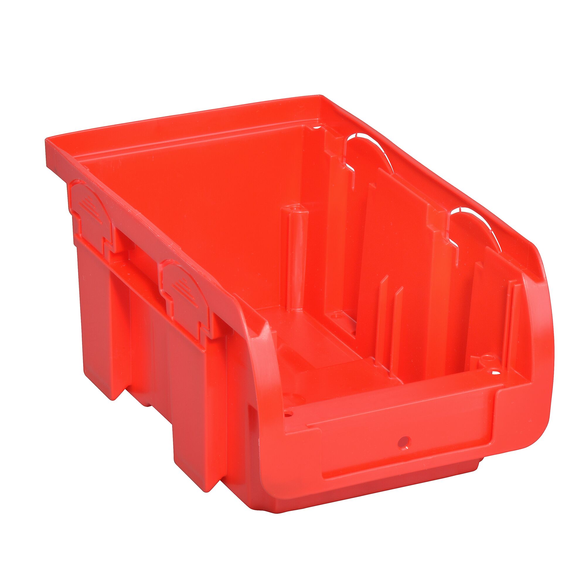 Rote Stapelsichtbox Compact 2