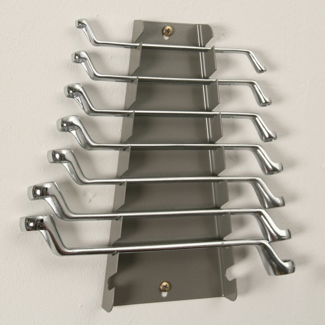 StorePlus Schraubenschlüsselhalter 'Flex M 8' silbergrau