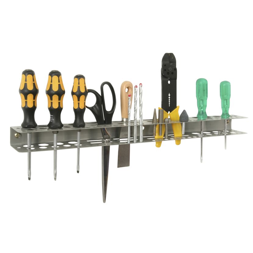 StorePlus universal Werkzeughalter 'Flex M 62' silbergrau