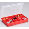 EuroPlus Sortimentskasten 'Basic 29/9' 9 Fächer rot 29 x 18,5 x 4,6 cm