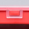 EuroPlus Sortimentskasten 'Basic 29/9' 9 Fächer rot 29 x 18,5 x 4,6 cm