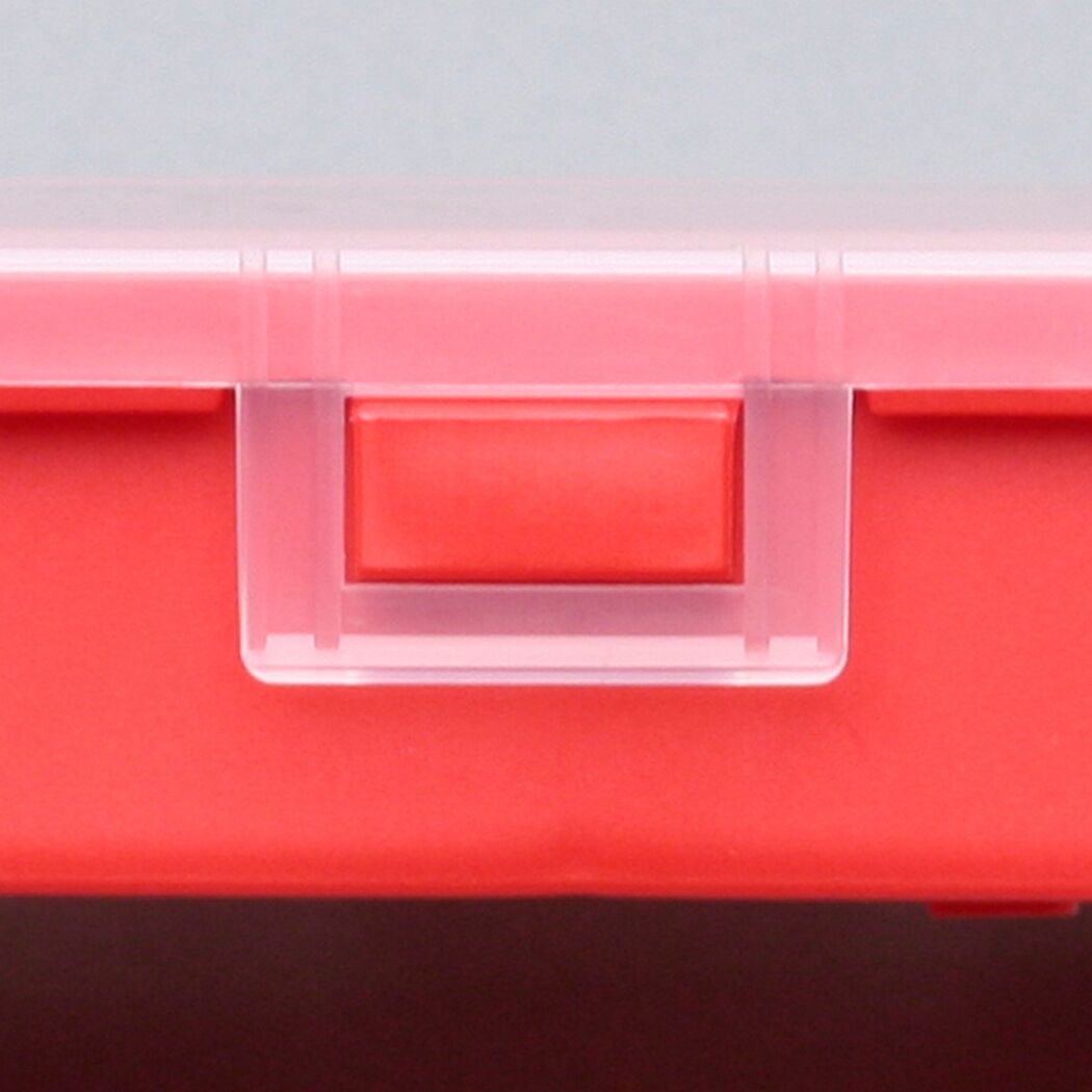 EuroPlus Sortimentskasten 'Basic 29/9' 9 Fächer rot 29 x 18,5 x 4,6 cm