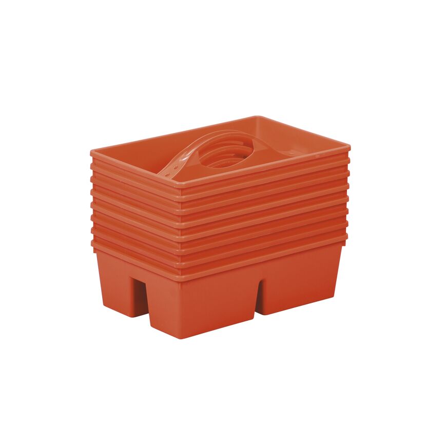 McPlus Tragekasten 'Carry 38' rot 38 x 25 x 14,5 cm