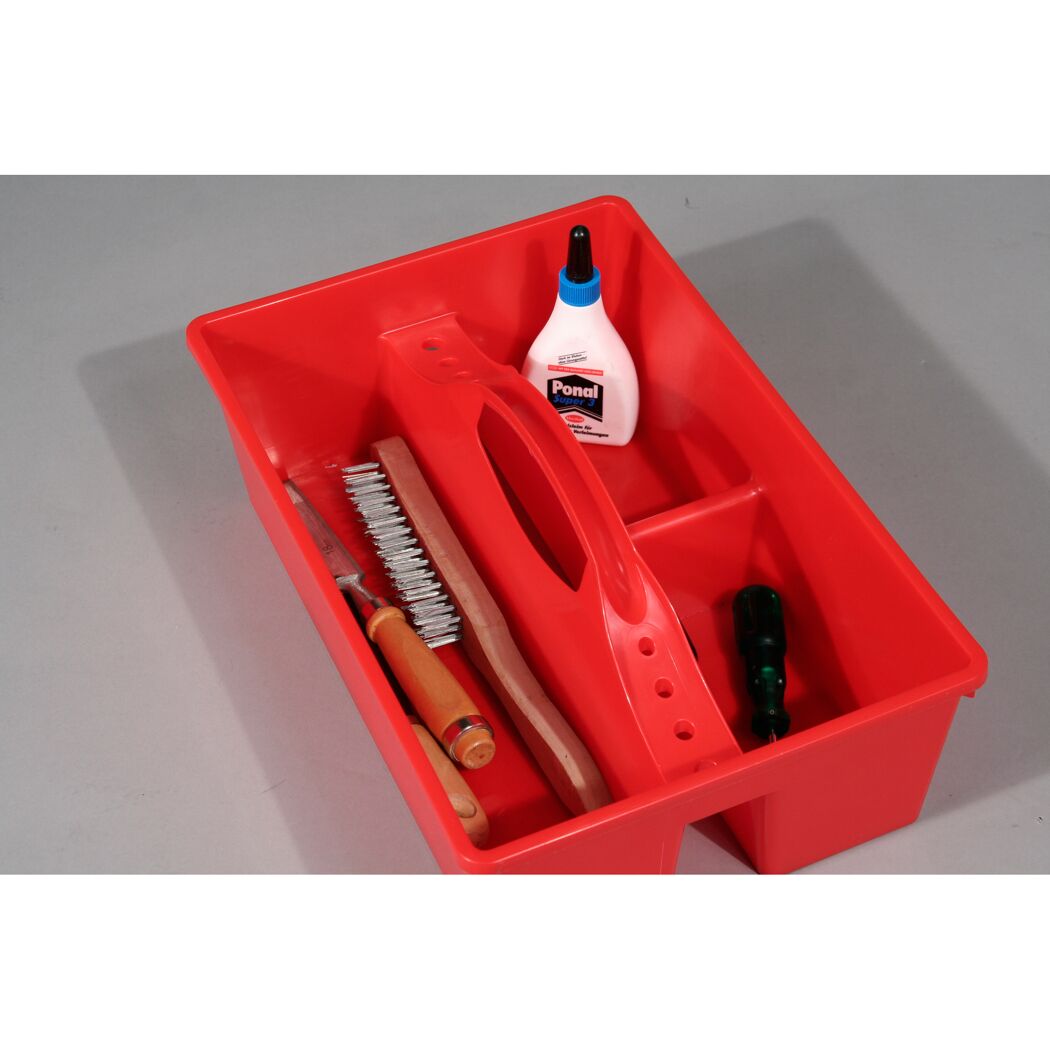 McPlus Tragekasten 'Carry 38' rot 38 x 25 x 14,5 cm