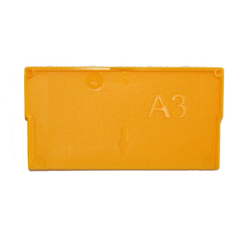 VarioPlus Quertrennsteg 'Extra A3' gelb 6,5 x 3,5 x 0,6 cm 10 Stück