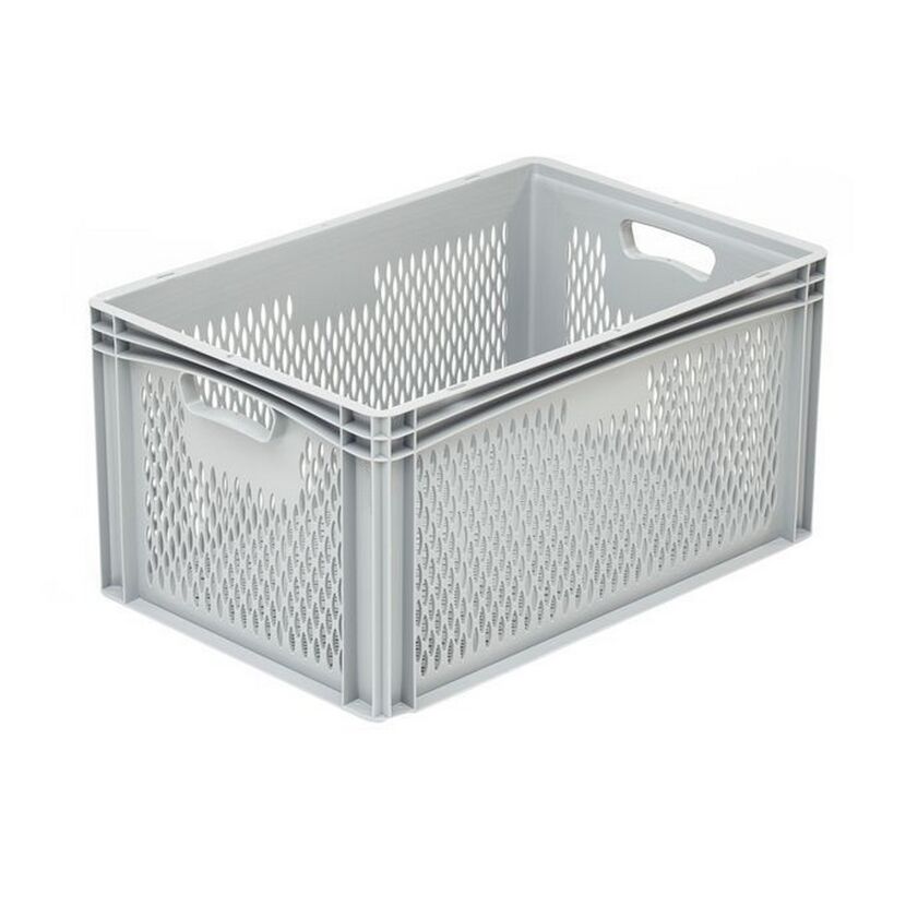 Graue Gitterbox 62l