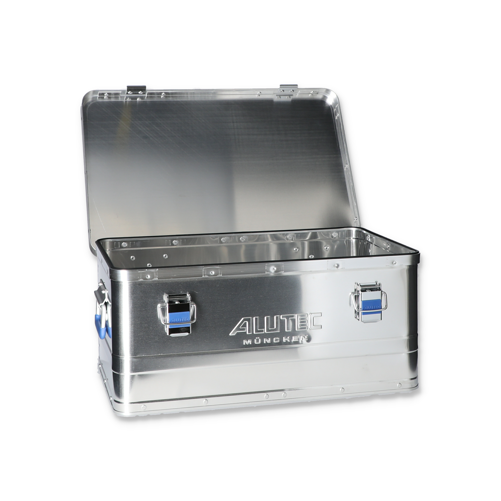 Aluminiumbox 'Basic' 77,5 x 38,5 x 32,5 cm 80 l silbern + product picture
