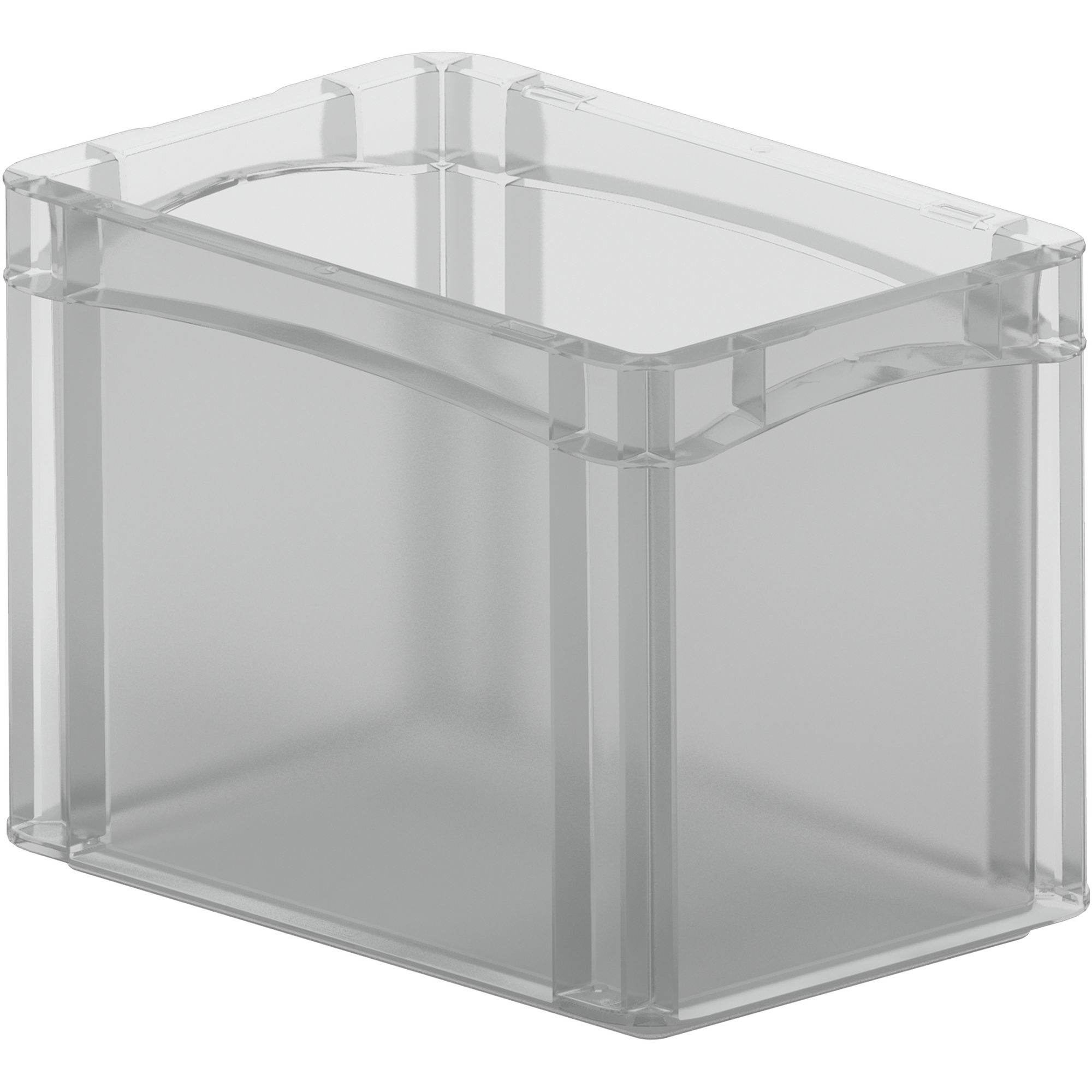 Auflagedeckel 40x30cm transparent für Lagerkiste Transportbox Euro Box Stapelbox 