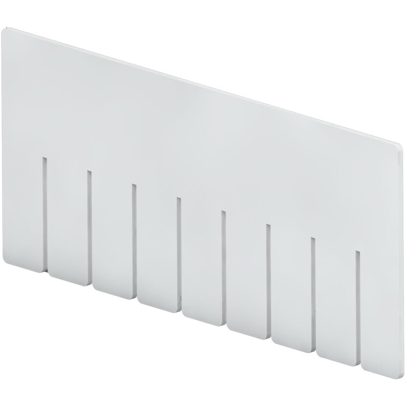 Eurobox Abtrenner weiß 26 x 16 cm