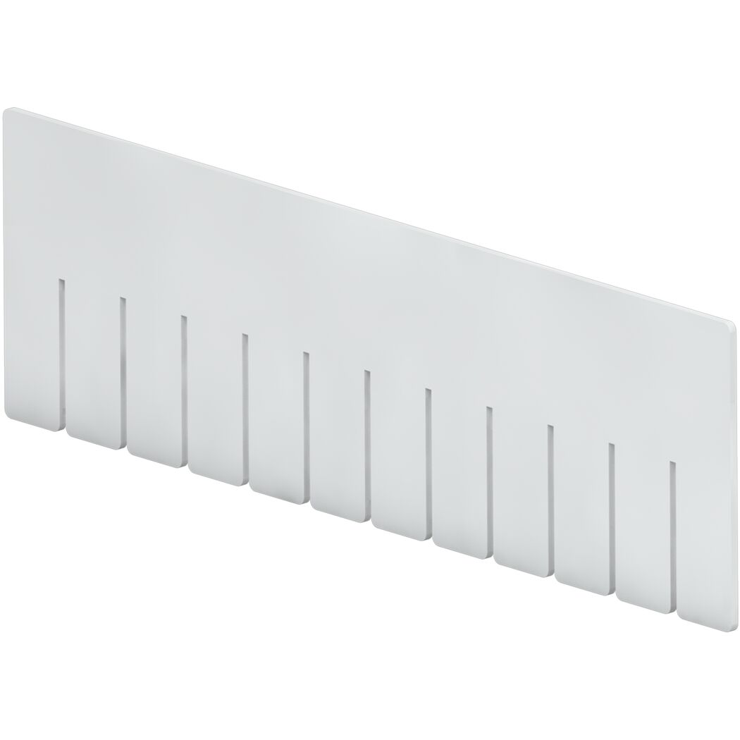 Eurobox Abtrenner weiß 36x11 cm