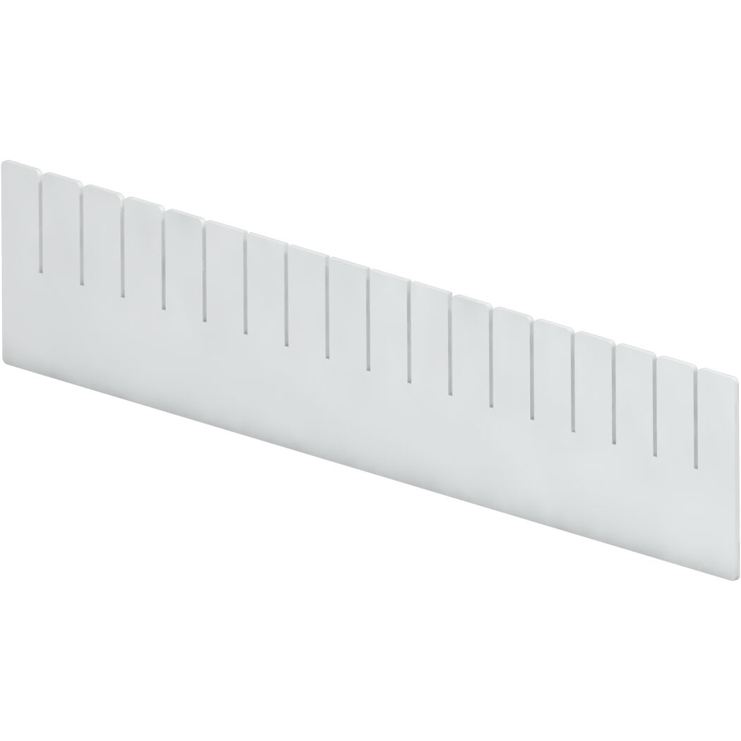 Eurobox Abtrenner weiß 55,4 x 11 cm
