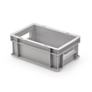 Kunststoffbehälter 'Eurobox' grau 30 x 20 x 12 cm
