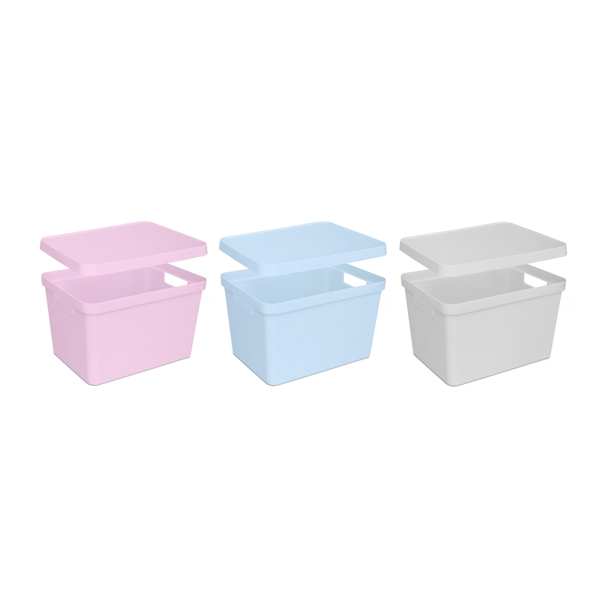 Aufbewahrungsbox 'Vinto' 11 l, 3 Farben sortiert + product picture