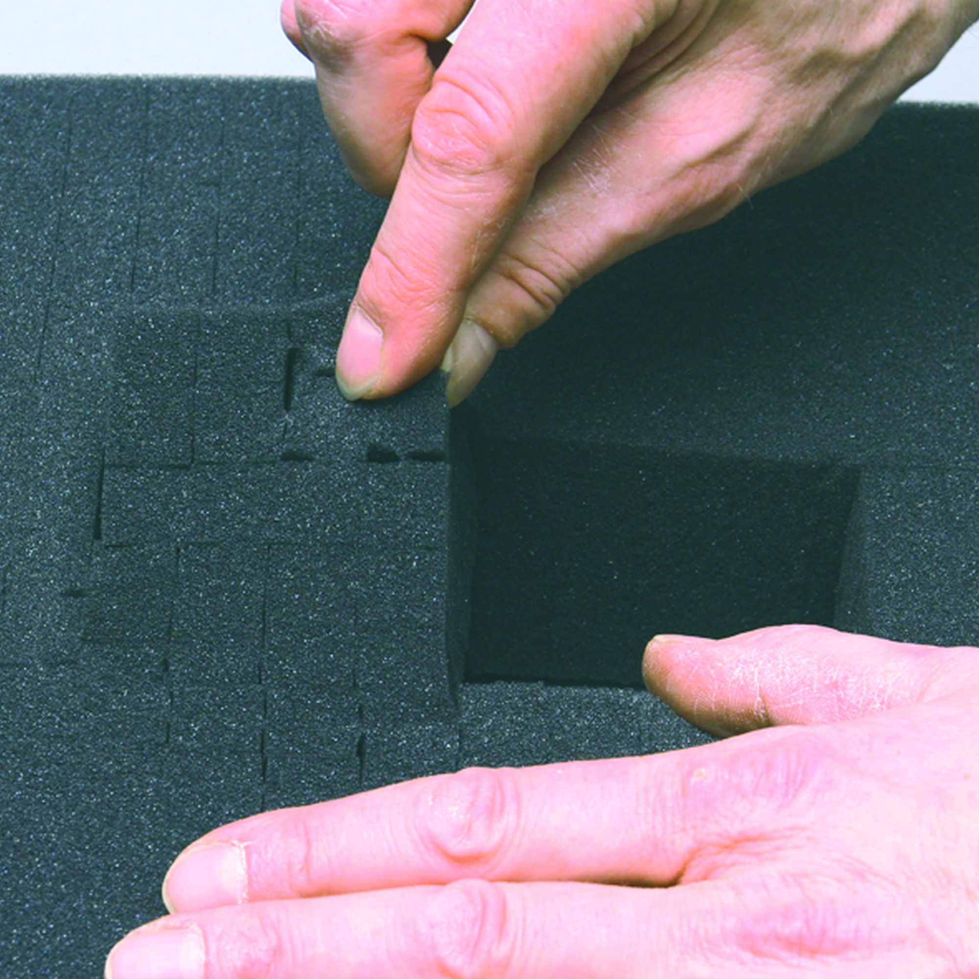 Noppen- und Rasterschaumstoff 'AluPlus Foam 44/2' 2-teilig, 43 x 33 x 12 cm + product picture