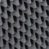 AluPlus Foam 44, grauer, schallabsorbierender Noppenschaumstoff