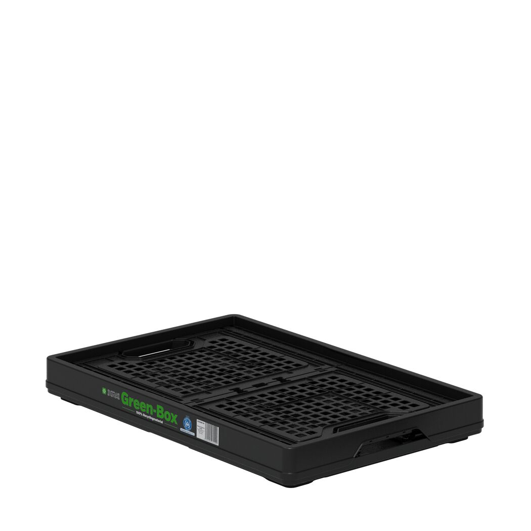 Schwarze Klappbox Green-Box 44l