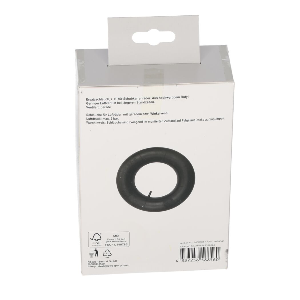 Ersatzschlauch 400 mm in Verpackung