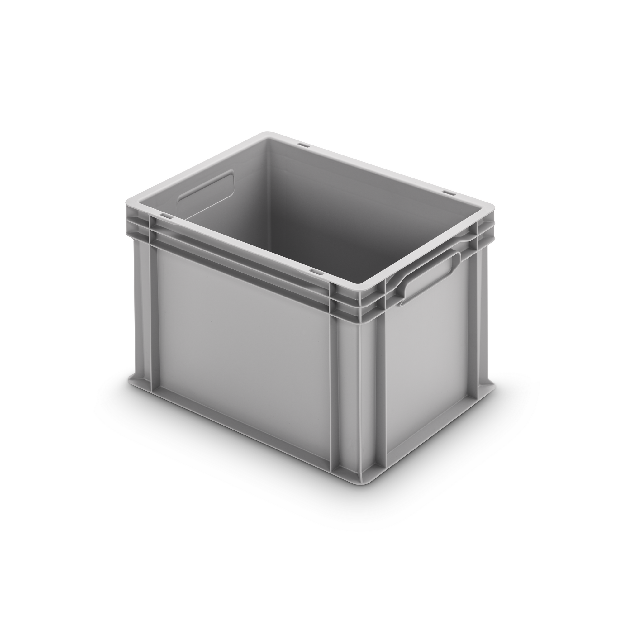 Kunststoffbehälter grau geschlossen 40 x 30 x 28 cm + product picture