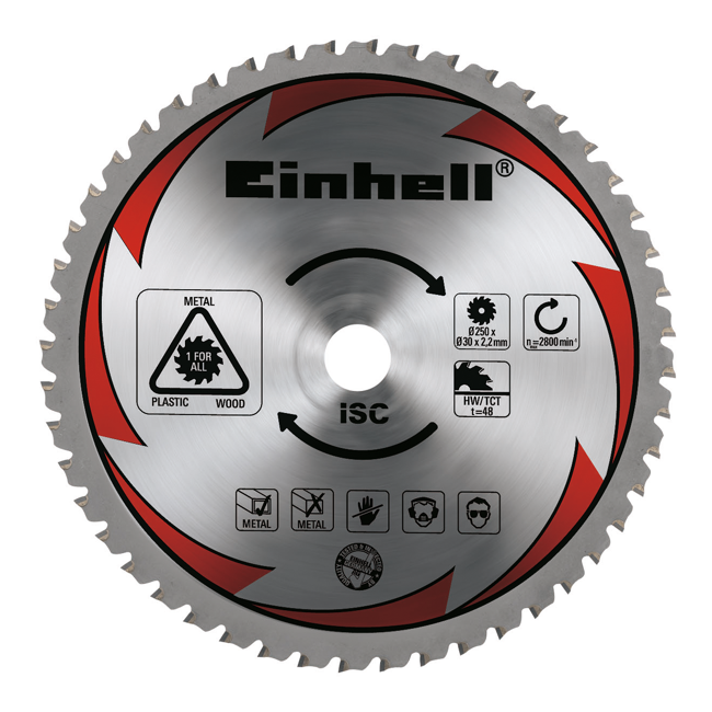 Bild von Sägeblatt Hartmetall Ø 250 mm