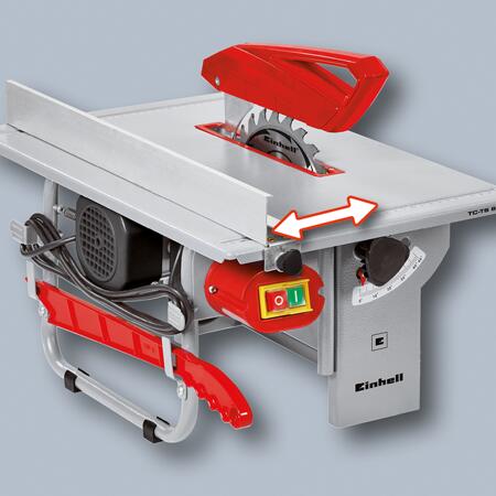 5. Bild von Tischkreissäge 'TC-TS 820' 800 W inkl. Zubehör
