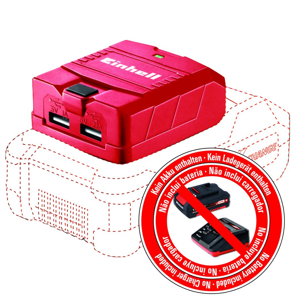 Power X-Change USB-Akku-Adapter 'TC-CP 18 Li'