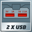 Verkleinertes Bild von Power X-Change USB-Akku-Adapter 'TC-CP 18 Li'
