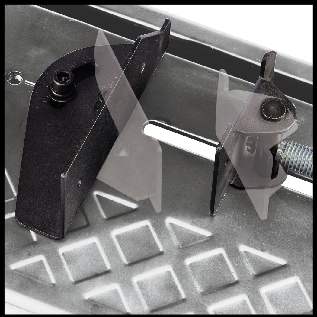 Winkelanschlag der Metall-Trennmaschine TC-MC 355