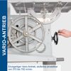 Bandsäge 'BASA3' mit Untergestell 800 W 230 V