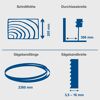 Bandsäge 'BASA3' mit Untergestell 800 W 230 V