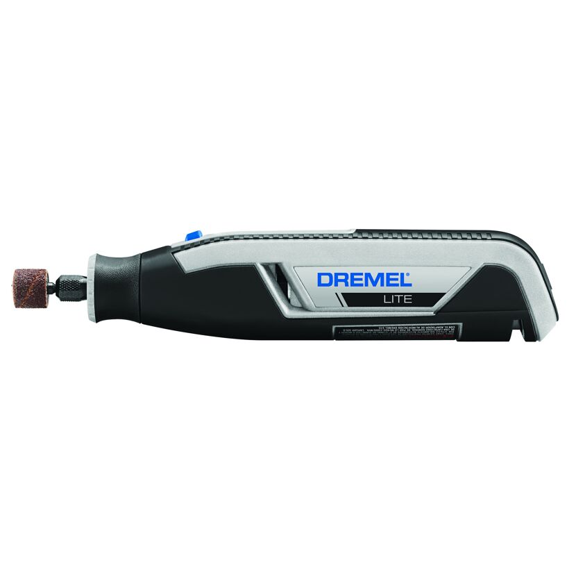 Dremel Lite mit Schleifaufsatz