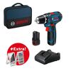 Bosch Akkuschrauber GSR 12V-15 mit Zubehör