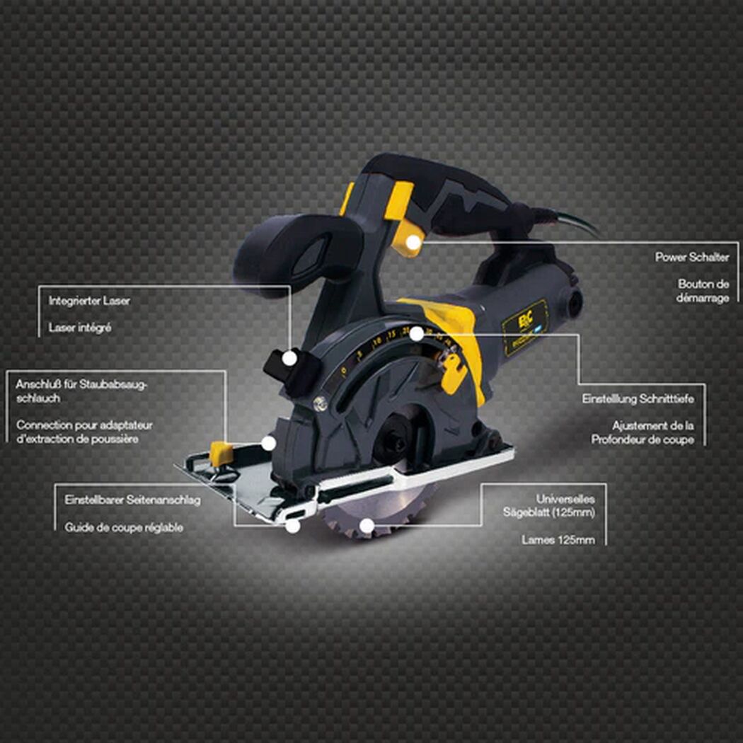 Tauchkreissäge 'Buzzsaw D42' 800 W