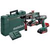 Metabo Akku Combo Set mit Bohrschrauber und Bohrhammer