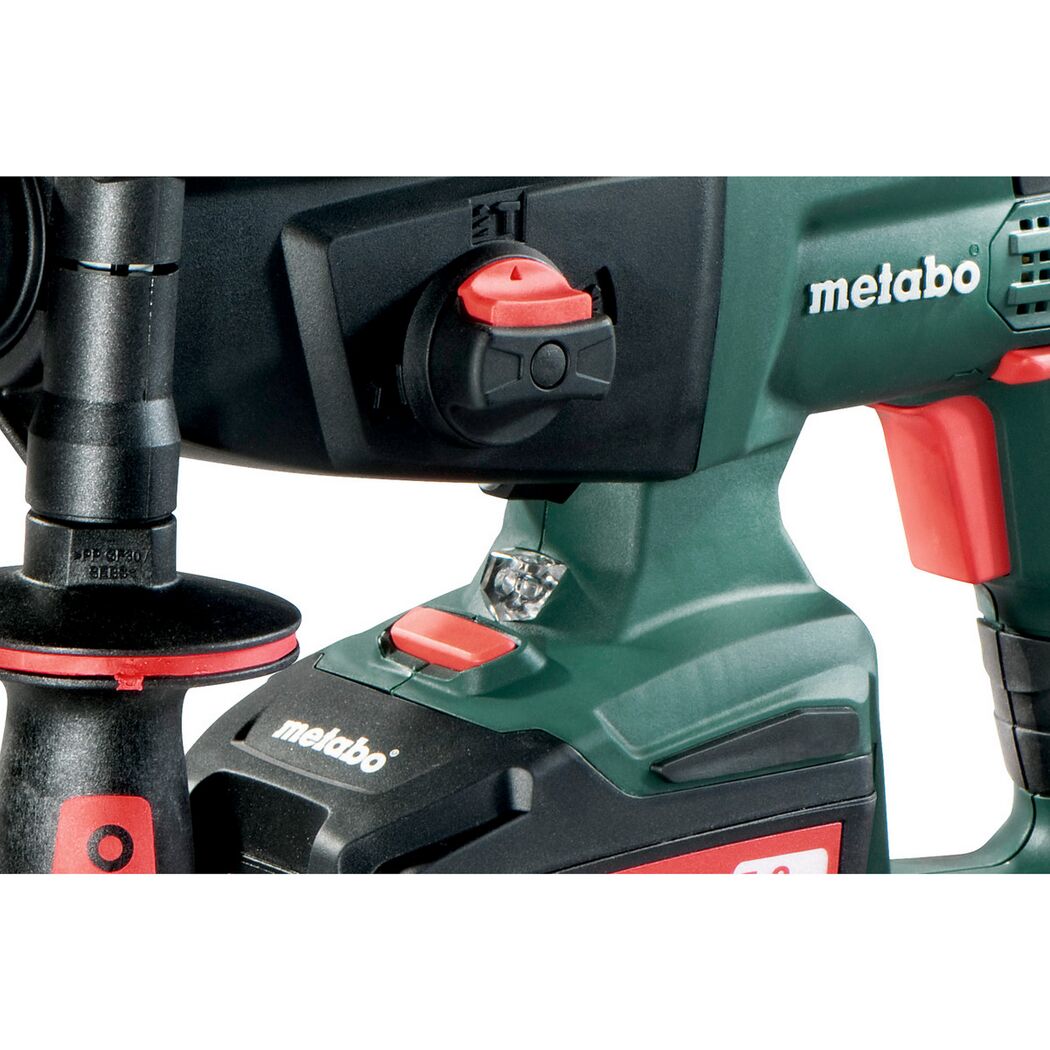 Nahaufnahme eines Metabo Bohrhammers